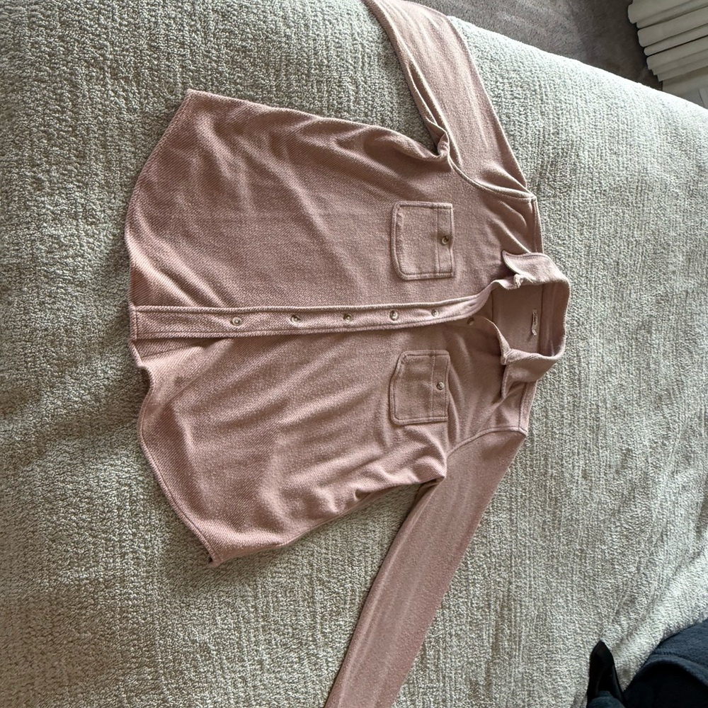 Faherty Pink Button Down Shirt - image 6